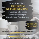 Těšíme se na vás na Tradičním keramickém dni 23.5. v Kostelci nad Černými lesy!