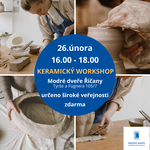 Buďte součástí keramického workshopu 26.února, od 16.00 -18.00, v říčanském centru Modrých dveří!
