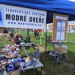 Modré dveře na Hrusickém dobroběhu