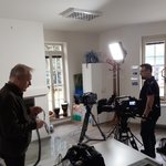 Modré dveře - natáčení medailonku pro Zázraky přírody České televize