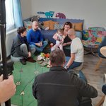 Modré dveře - natáčení medailonku pro Zázraky přírody České televize
