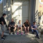 Modré dveře - Výlet s klienty do Jevan