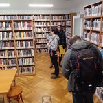 Výlet s klienty do Husovy knihovny v Říčanech