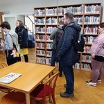 Výlet s klienty do Husovy knihovny v Říčanech