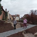 Výlet s klienty do Husovy knihovny v Říčanech