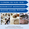 Buďte součástí našeho nového keramického workshopu -12.února, od 16.00 - 18.00 v říčanském centru Modrých dveří.